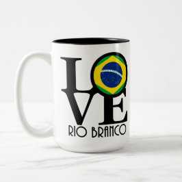 LIEBE Rio Branco 15oz Zweifarbige Tasse