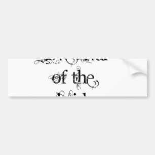 Liebe Rival of the Bride Autoaufkleber