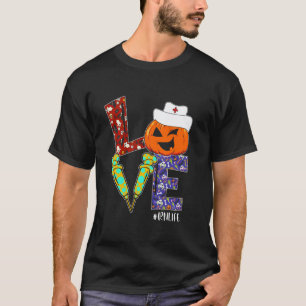 Liebe RN Krankenschwester Leben Krankenschwester H T-Shirt