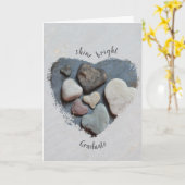 Liebe Rocks Shine Bright Graduate Card Karte (Gelbe Blume)