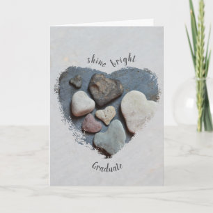 Liebe Rocks Shine Bright Graduate Card Karte