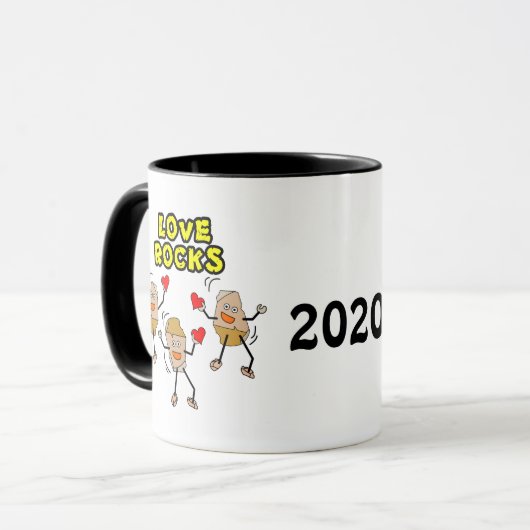 Liebe Rocks Tasse (Vorderseite Links)
