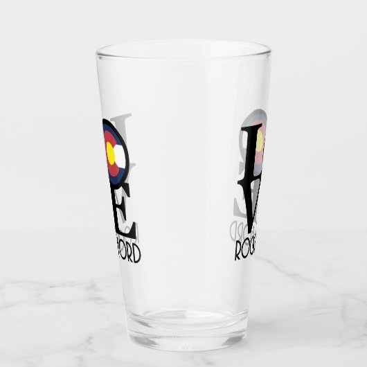 LIEBE Rocky Ford Colorado Glas (Rechts)