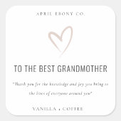 Liebe Rodelbahn mit Aussicht Quadratischer Aufkleber (Vorderseite)