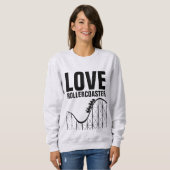 LIEBE ROLLERCOASTER VINTAGE T - SHIRT (Vorne ganz)