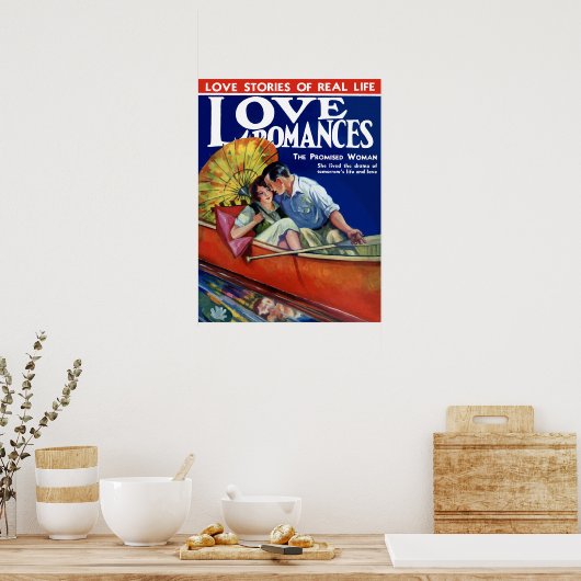 Liebe Romances Poster (Küche)