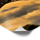 Liebe & Romantik Stadt Paris Eiffelturm Frankreich Poster (Ecke)