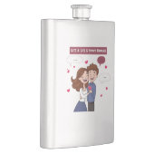 Liebe & Romantik - Valentinstag-Special Flachmann (Rechts)