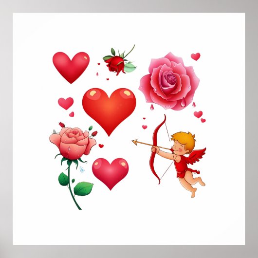 Liebe & Romantik - Valentinstag-Special Poster (Vorne)