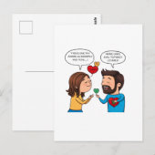 Liebe & Romantik - Valentinstag-Special Postkarte (Vorne/Hinten)