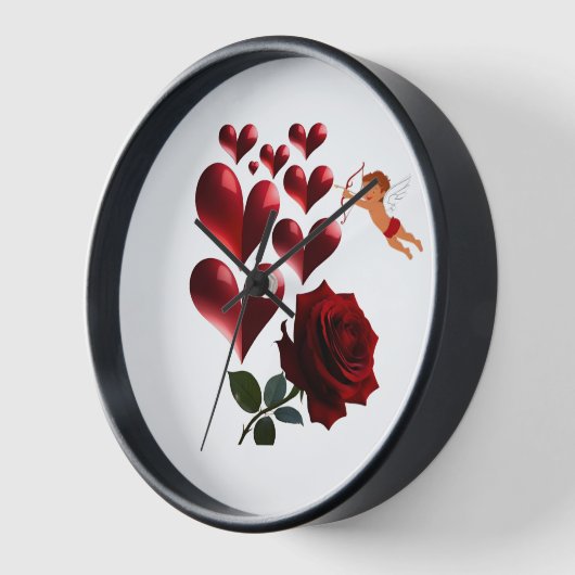 Liebe & Romantik - Valentinstag-Special Uhr (Winkel)