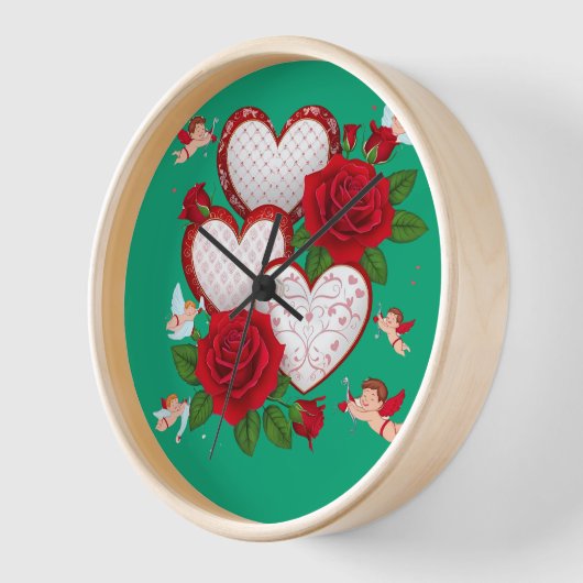 Liebe & Romantik - Valentinstag-Special Uhr (Winkel)