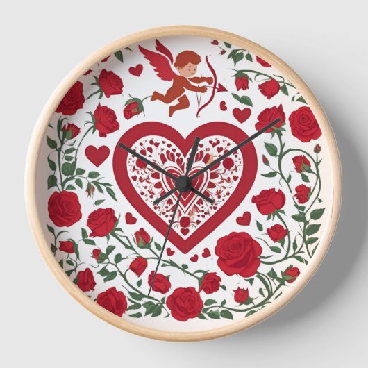 Liebe & Romantik - Valentinstag-Special Uhr (Vorderseite)