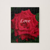 Liebe romantische rote Rose für Valentine's, Gebur Puzzle (Vertikal)