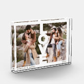 Liebe Romantischer Couple Foto Collage Foto Block (Links)