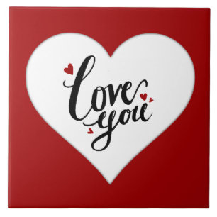 Liebe Romantischer Zitat Fliese