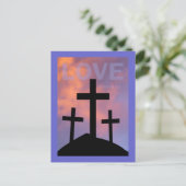Liebe - Römer 5:8 Postkarte (Stehend Vorderseite)