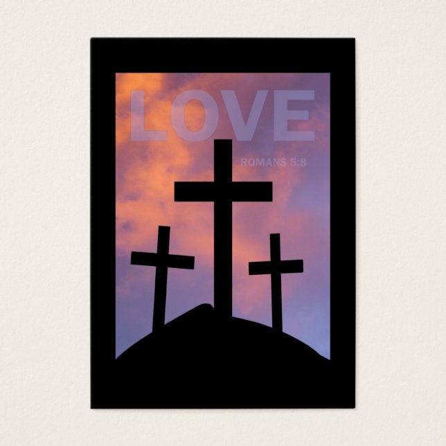 LIEBE - Römer 5:8 Traktoren / (Vorderseite)