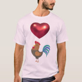 Liebe ROOSTERS! T-Shirt (Vorderseite)