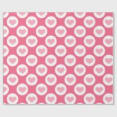 Liebe rosa Farbmuster Geschenkpapier (Flach)