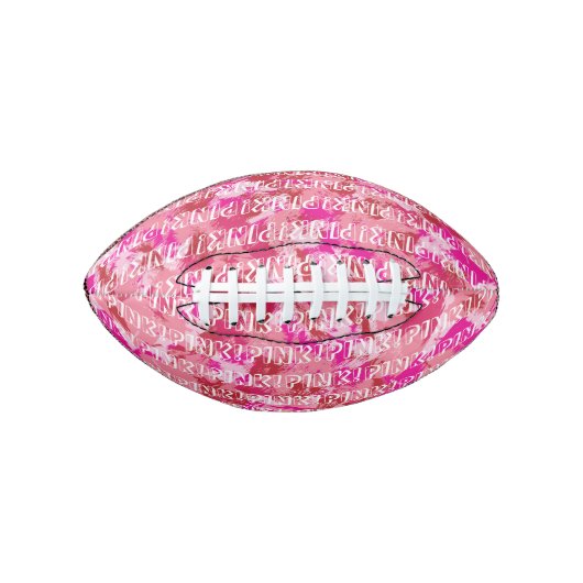 Liebe rosa football (Vorderseite)