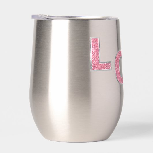 Liebe Rosa Glitzer (Rechts)