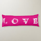 LIEBE Rosa Kissen (Rückseite)