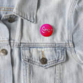 Liebe - rosa Rückmischung Button (Beispiel)