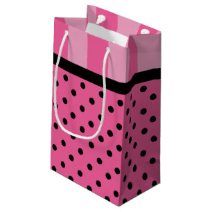 Liebe-rosa Streifen und Kleine Geschenktüte