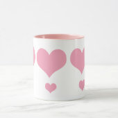 Liebe Rosa Tasse (Zentrum)