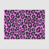 Liebe-Rosa u. Leopard-Feier-Party-Seidenpapier Seidenpapier (Vorderseite)