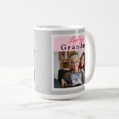 Liebe Rosa und Grau Ihr Oma Foto Tasse (VorderseiteRechts)