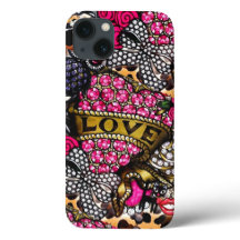 Liebe Rose Diamond Mosaik Handy Case