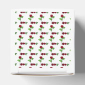 LIEBE Rose Gefälligkeitsbox - Handgemalte Kunst Geschenkschachtel (Oben)