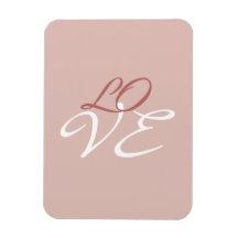 Liebe Rose Gold-Farbkalligrafie