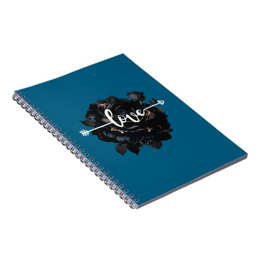 Liebe Rose Notizblock (Rechte Seite)