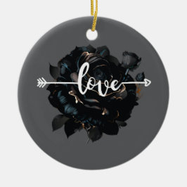 Liebe Rose Ornament