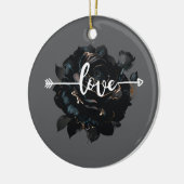 Liebe Rose Ornament (Links)