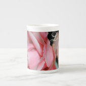 Liebe Rose Porzellantasse (Vorderseite)