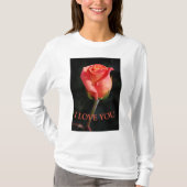 Liebe Rose T - Shirt (Vorderseite)
