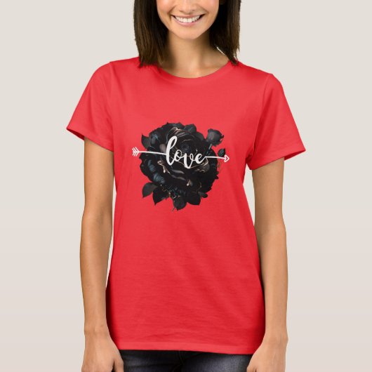 Liebe Rose T-Shirt (Vorderseite)