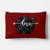 Liebe Rose Zubehörtasche (Vorderseite)