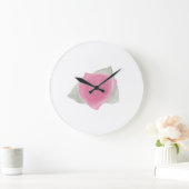 Liebe & Rosen Große Wanduhr (Zuhause)