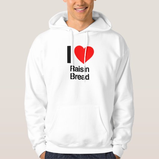 Liebe Rosinenbrot Hoodie (Vorderseite)