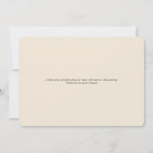 Liebe Rost-Brautparty Einladung (Rückseite)