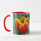 Liebe Rot-Gelb-Tulip Tasse (Links)