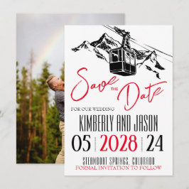 Liebe Rot Save The Date