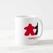 Liebe, Rot-Schwarz-Tasse Kaffeetasse (VorderseiteRechts)