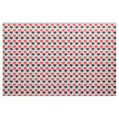 Liebe Rot-Schwarz-Valentine Stoff (Yard (91,4 cm))