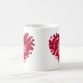 Liebe Rote Farbe Kaffeetasse (Mittel)
